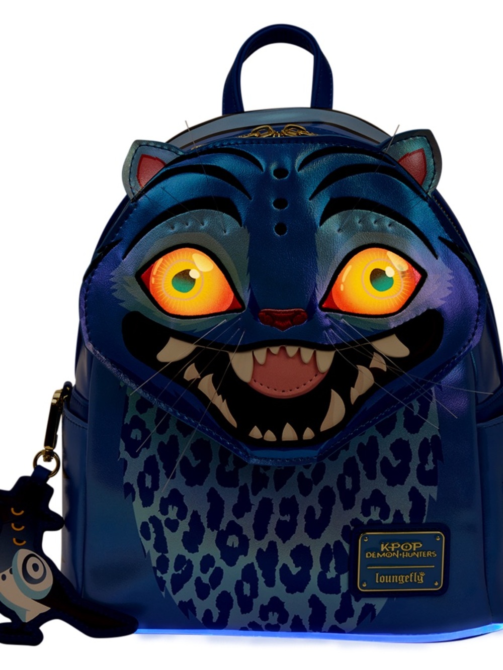 KPop Demon Hunters Exclusive Derpy Cosplay Light-Up Glow Mini Backpack - Picture 7 of 7
